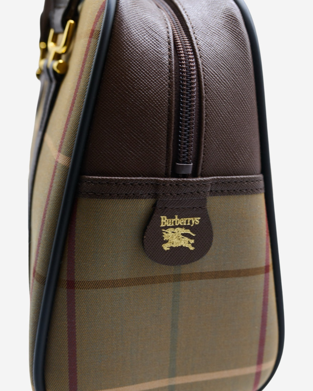 Bolsa Burberry Check Boston Nova