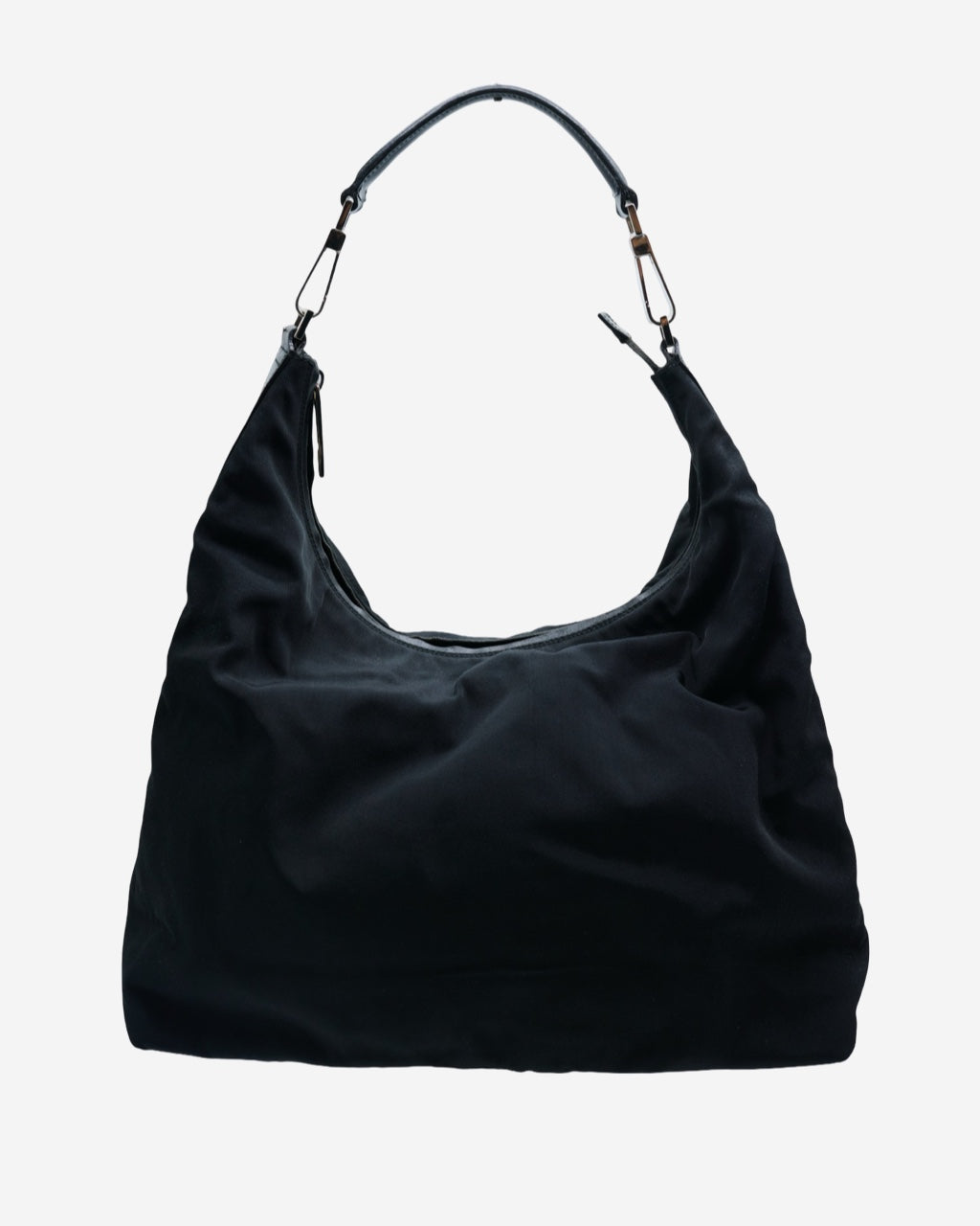 Bolsa Gucci Hobo Nylon Negro