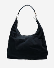 Bolsa Gucci Hobo Nylon Negro