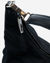 Bolsa Gucci Hobo Nylon Negro