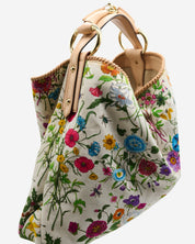 Bolsa Gucci Horsebit Flora Hobo