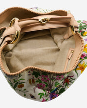Bolsa Gucci Horsebit Flora Hobo