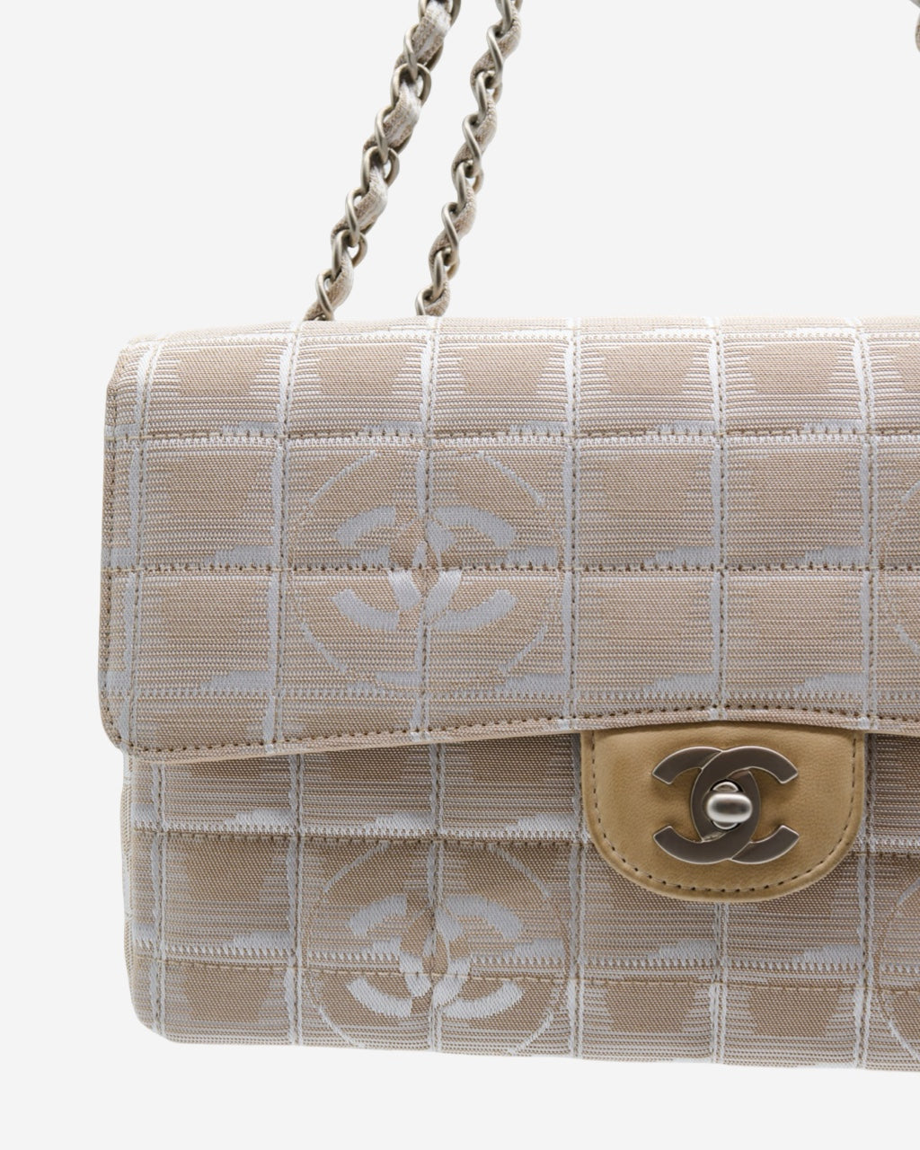 Bolsa Chanel Classic Flap Travel Line 25cm 2002-2003