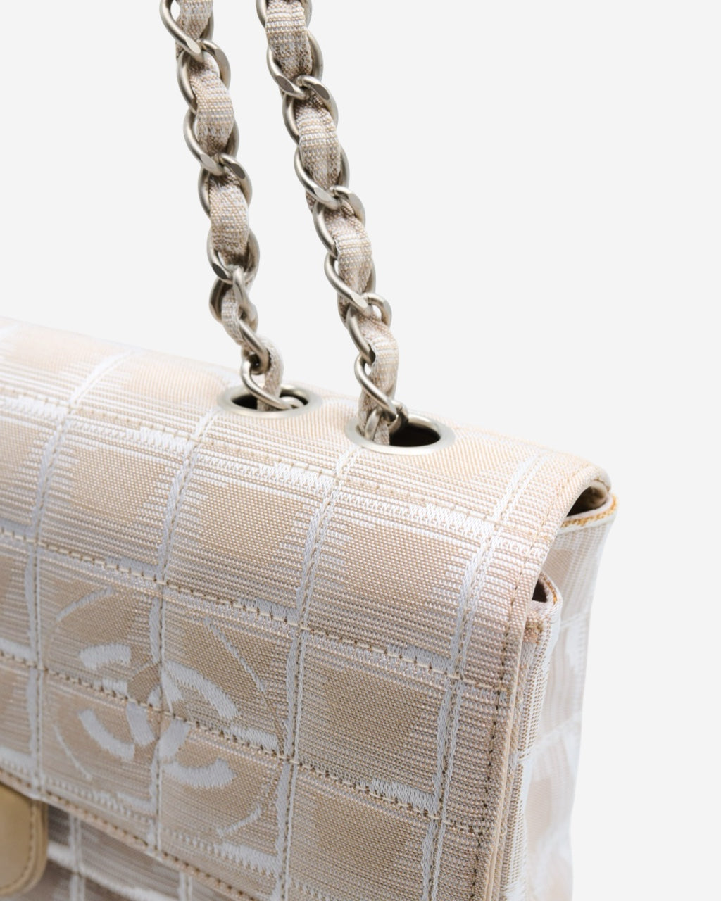 Bolsa Chanel Classic Flap Travel Line 25cm 2002-2003