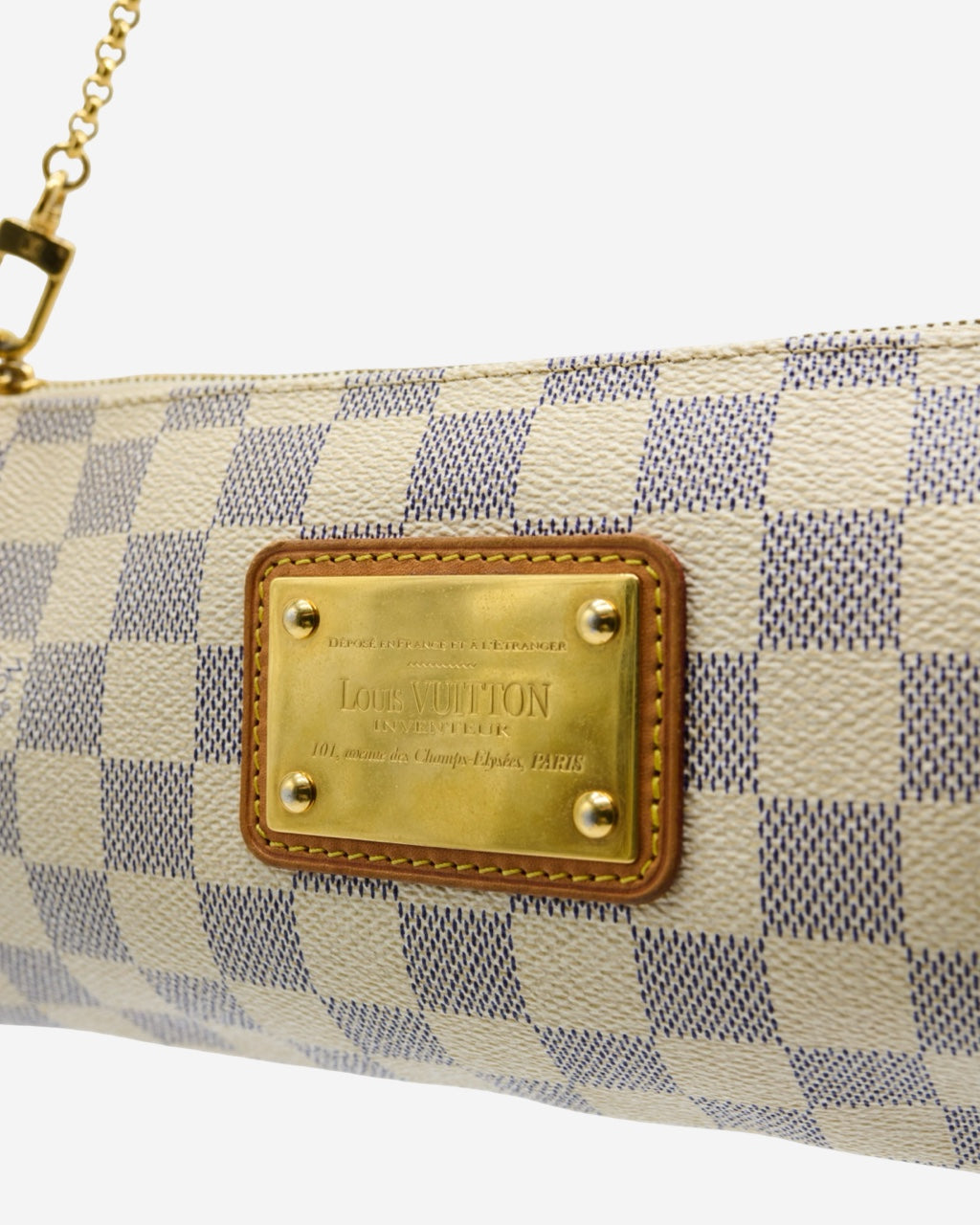 Bolsa Louis Vuitton Eva Damier Azur 2010