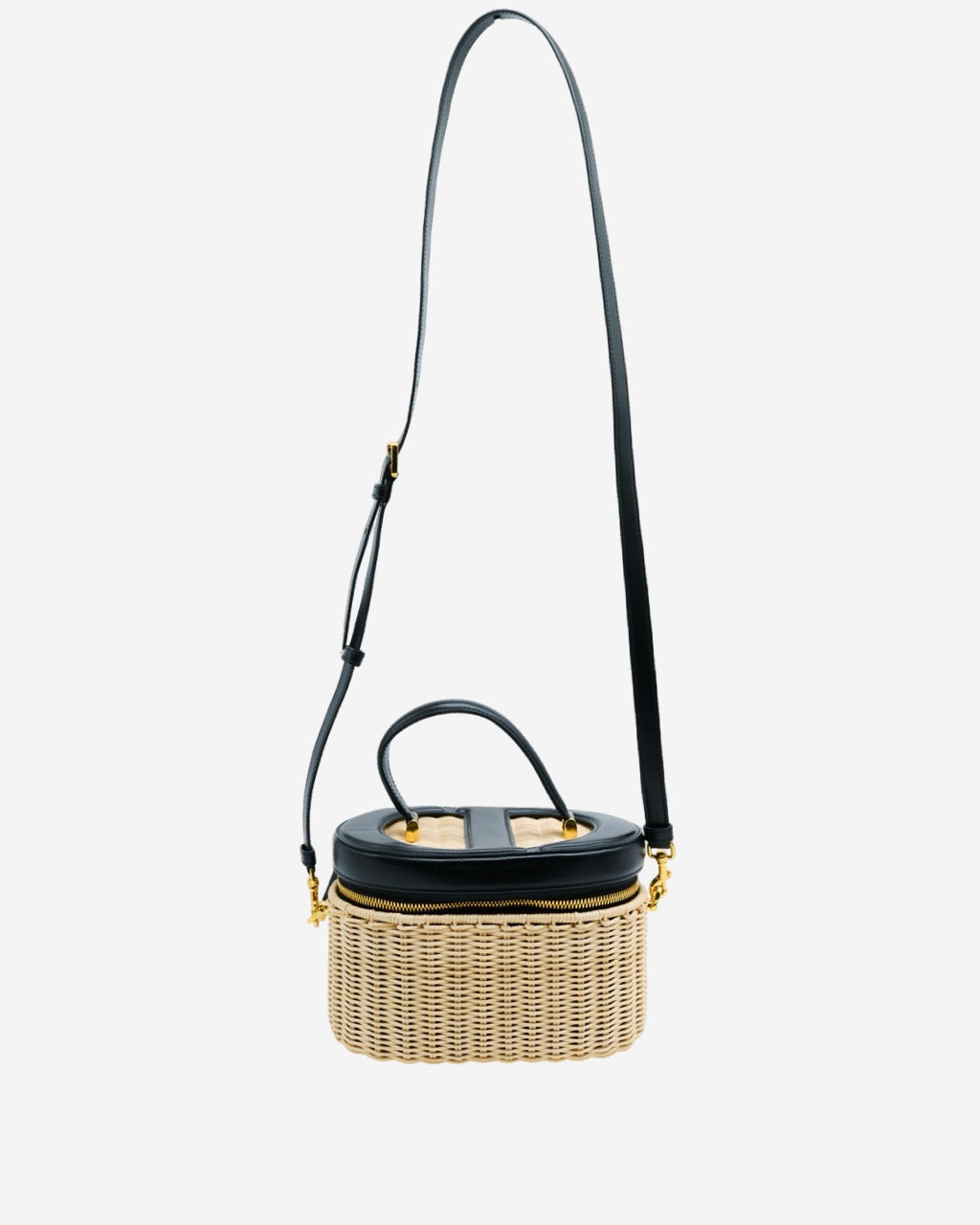 Dior Wicker Vanity Bag
