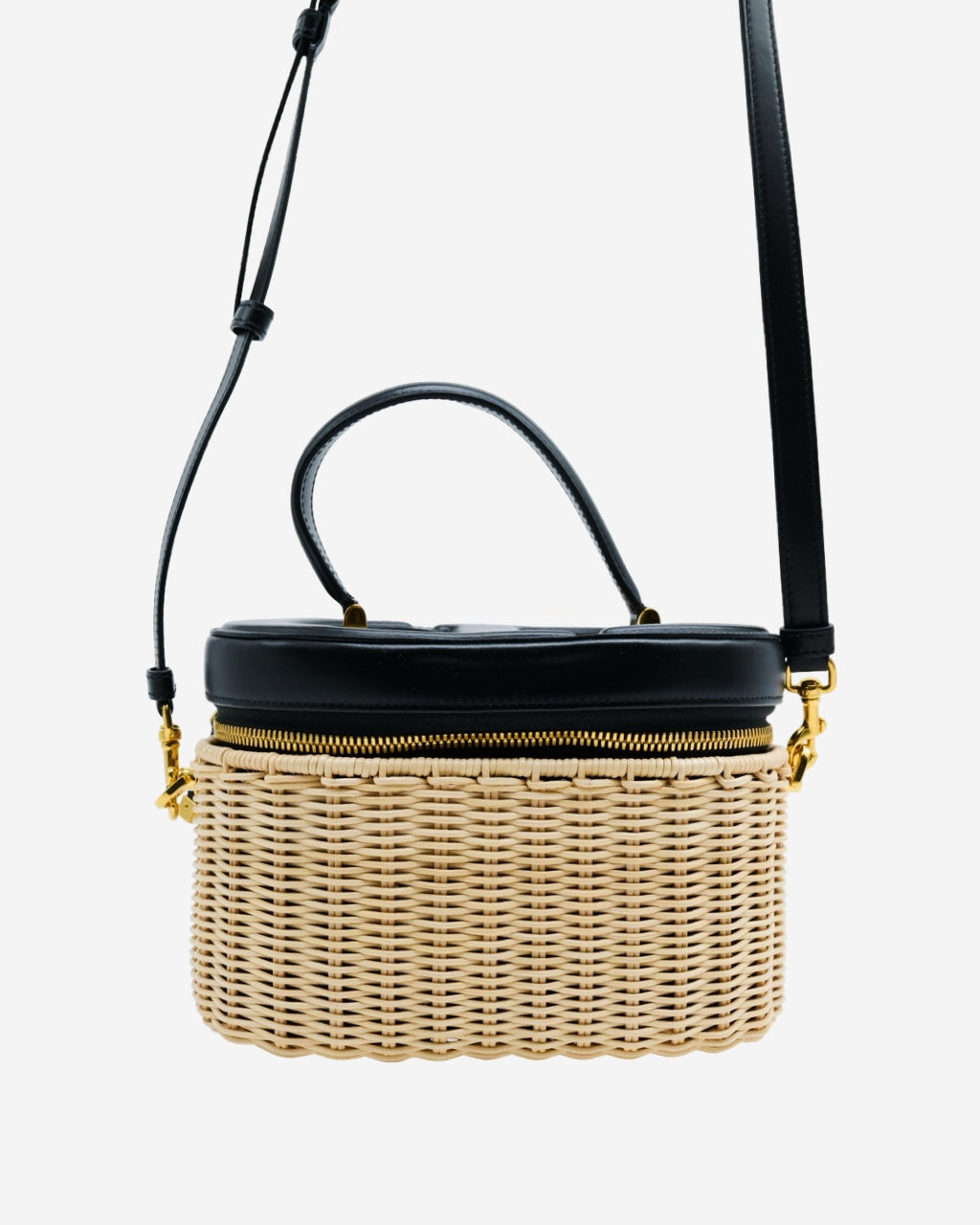 Dior Wicker Vanity Bag