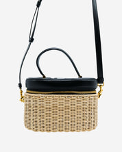 Dior Wicker Vanity Bag