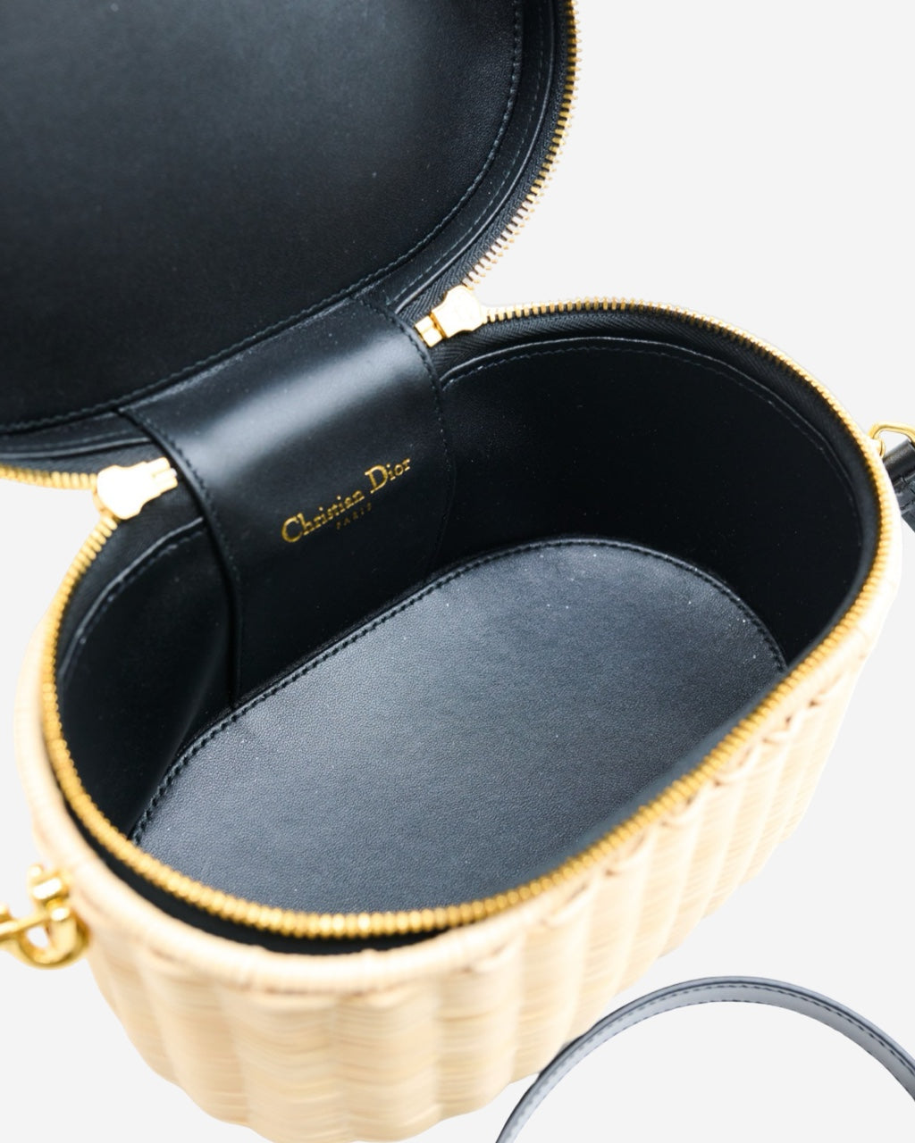 Dior Wicker Vanity Bag