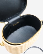 Dior Wicker Vanity Bag