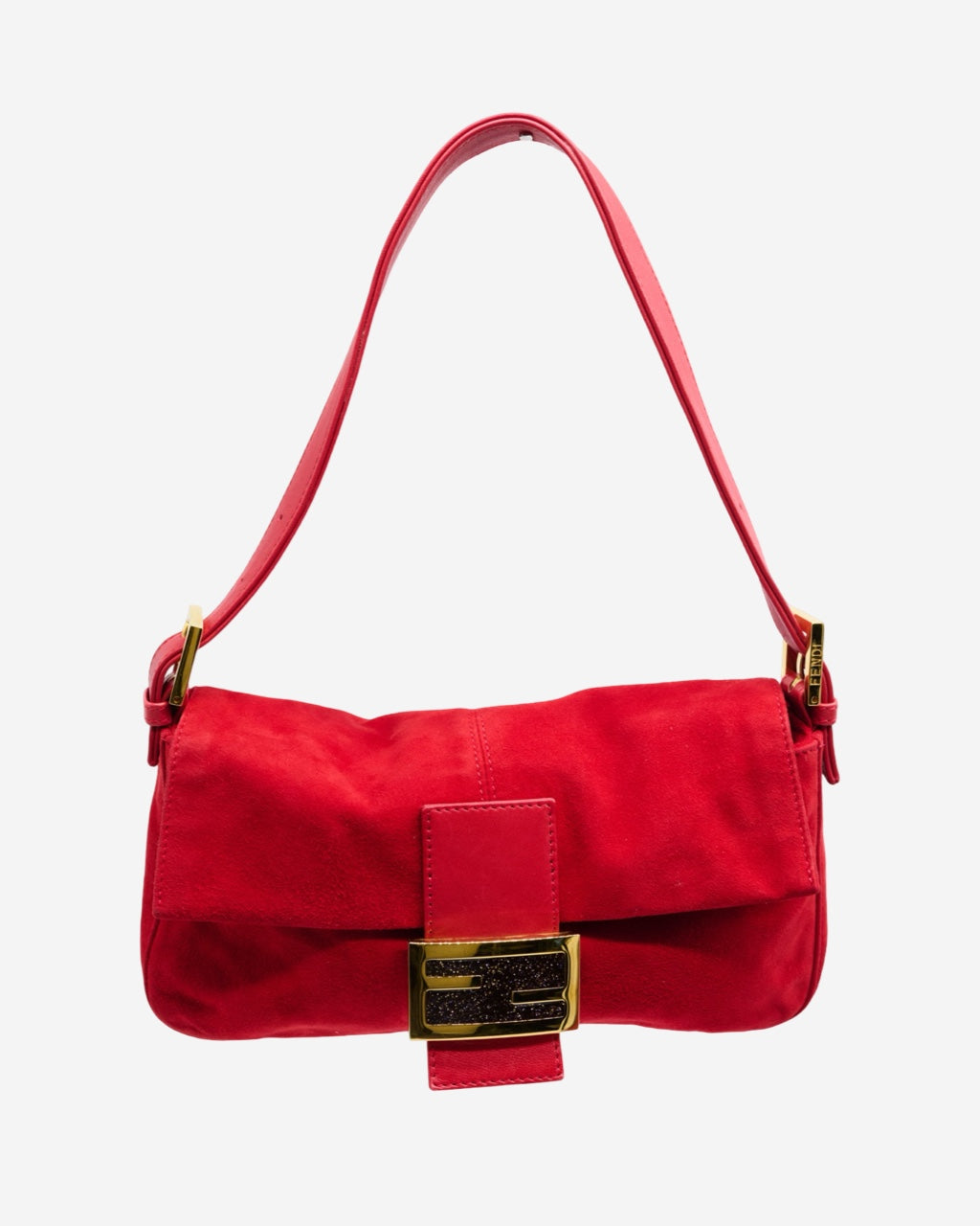 Bolsa Fendi Baguette Gamuza
