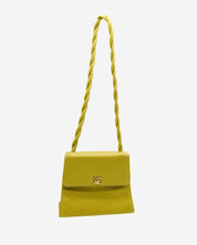 Bolsa Chanel Vintage Chartreuse Caviar 1997-1999