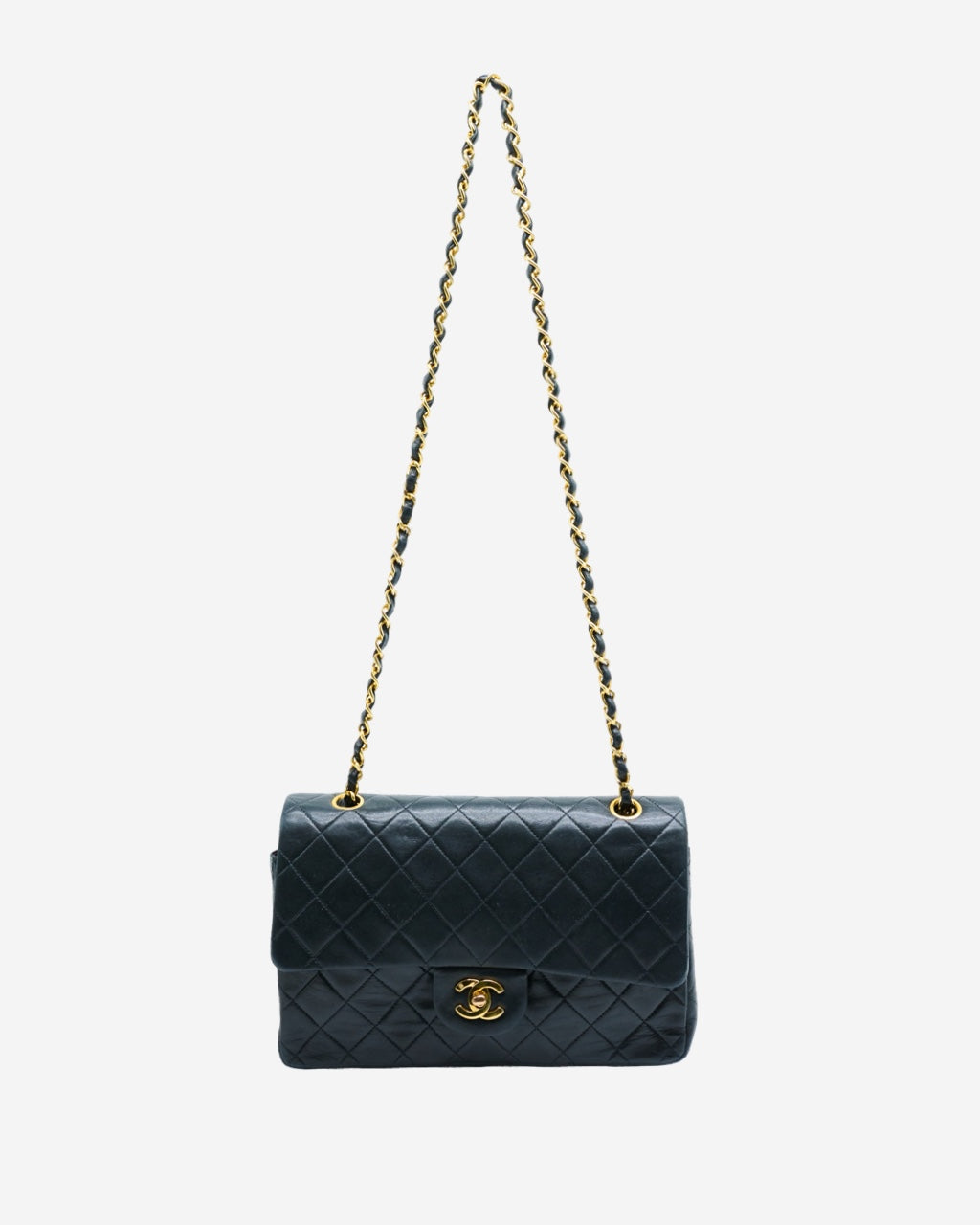 Bolsa Chanel Vintage Classic Double Flap 1989-1991