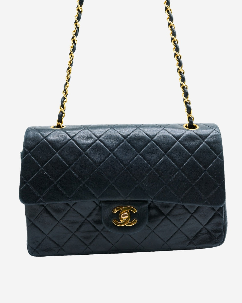 Bolsa Chanel Vintage Classic Double Flap 1989-1991