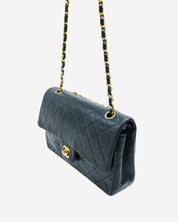 Bolsa Chanel Vintage Classic Double Flap 1989-1991