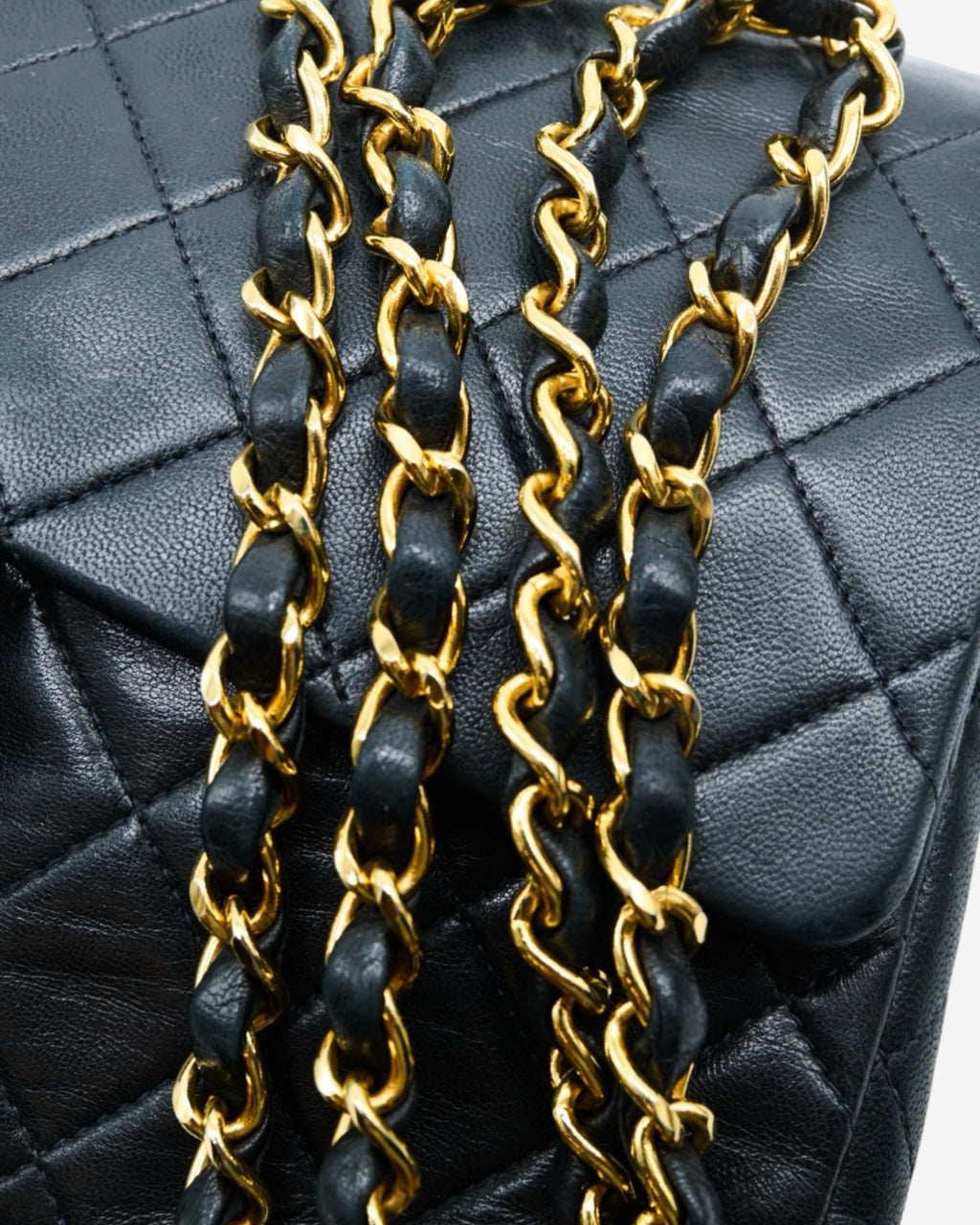 Bolsa Chanel Vintage Classic Double Flap 1989-1991