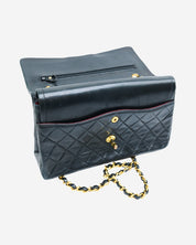 Bolsa Chanel Vintage Classic Double Flap 1989-1991