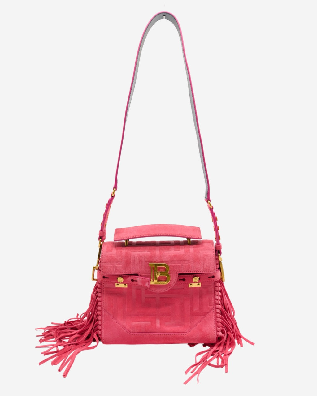 Bolsa Balmain B-Buzz Gamuza