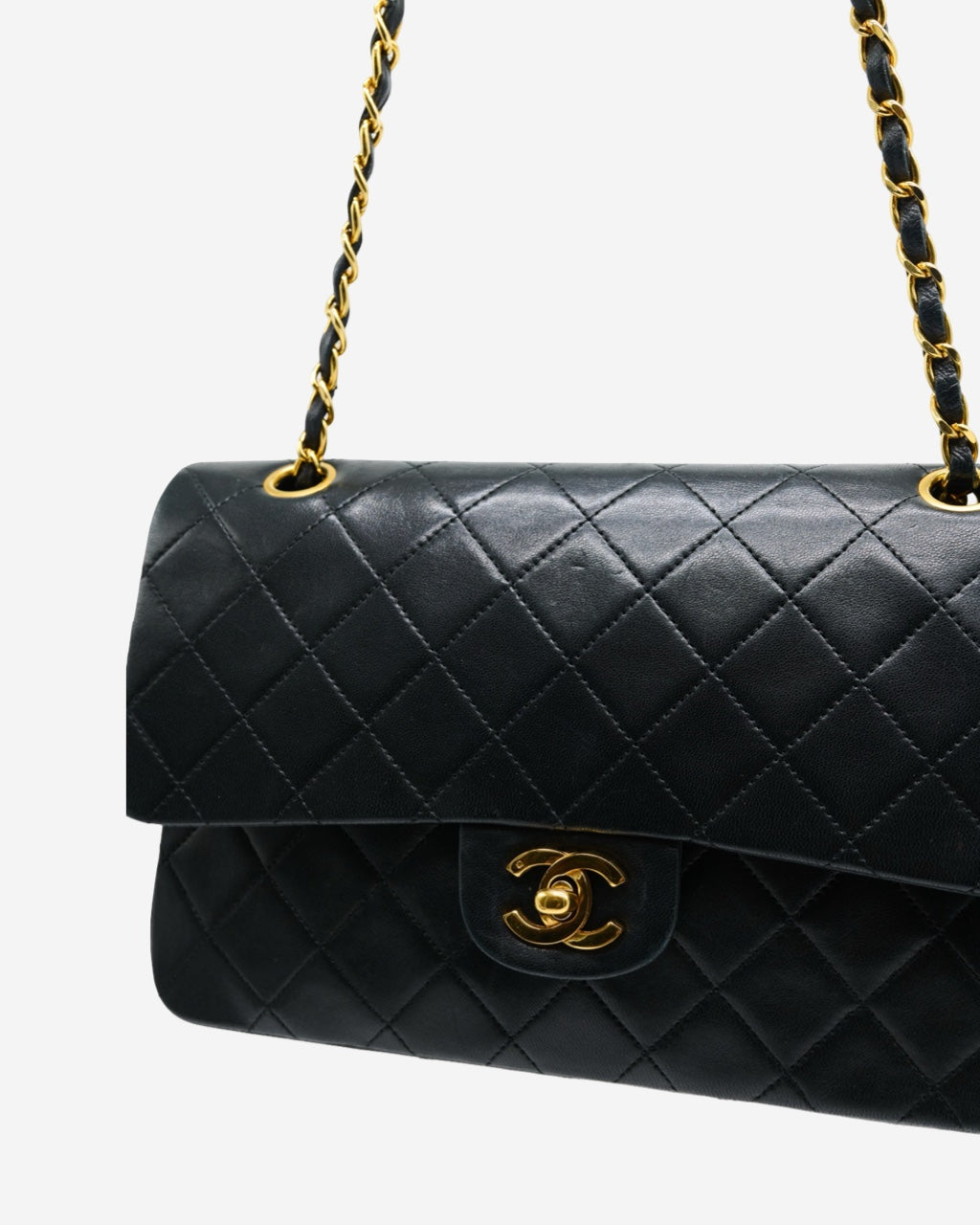 Bolsa Chanel Vintage Classic Double Flap 1986