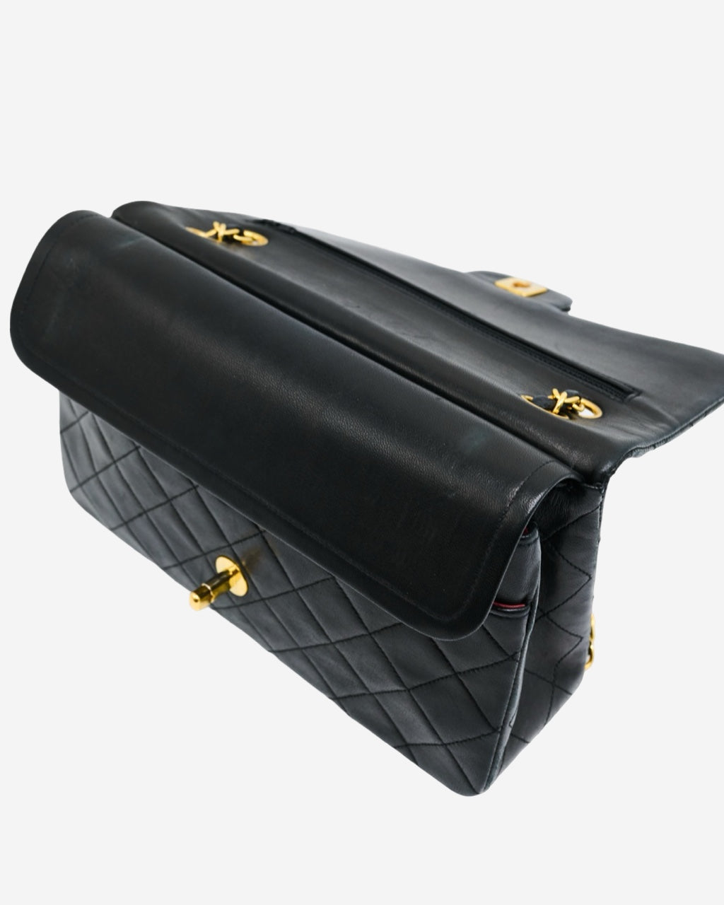 Bolsa Chanel Vintage Classic Double Flap 1986