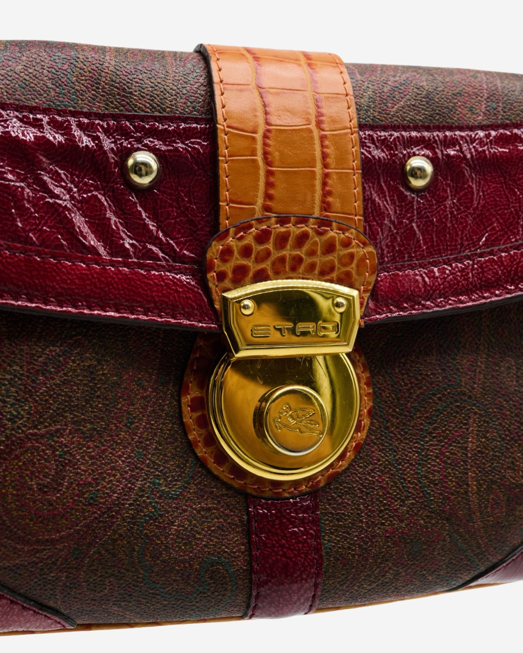 Bolsa Etro Paisley Croc