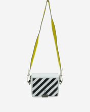 Off White Binder Clip Bag