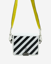 Off White Binder Clip Bag