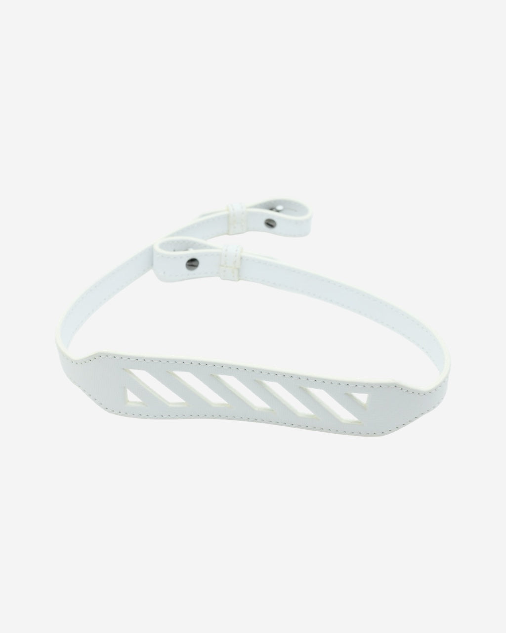 Off White Binder Clip Bag