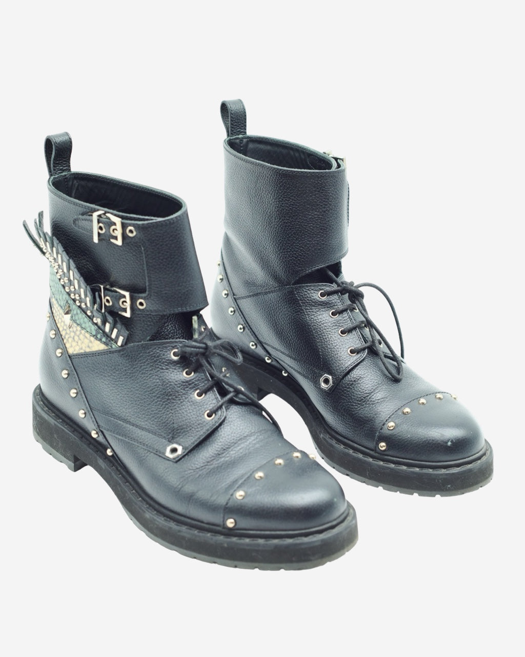 Fendi Combat Boots 37