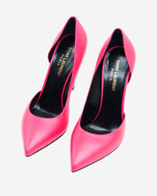 Tacones Saint Laurent Rosa Paris Dorsay 38