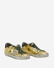 Golden Goose Gold Sneakers 37