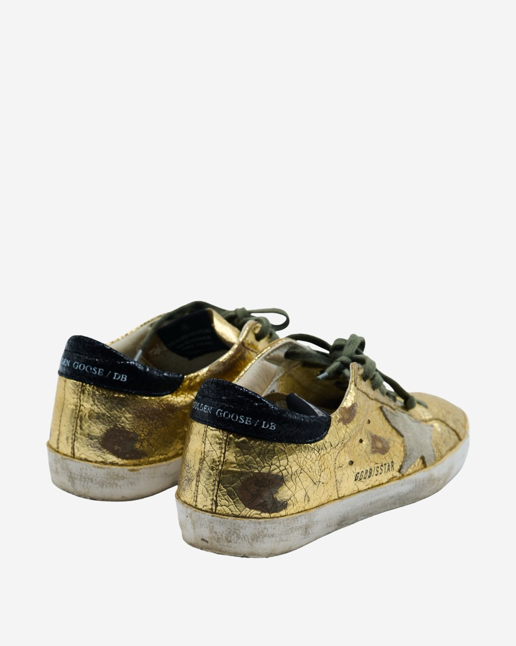 Golden Goose Gold Sneakers 37