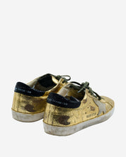 Golden Goose Gold Sneakers 37