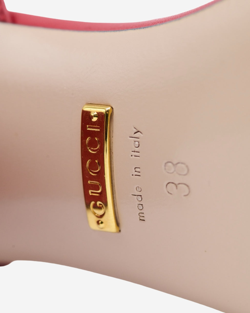 Tacones Gucci GG Marmont 38