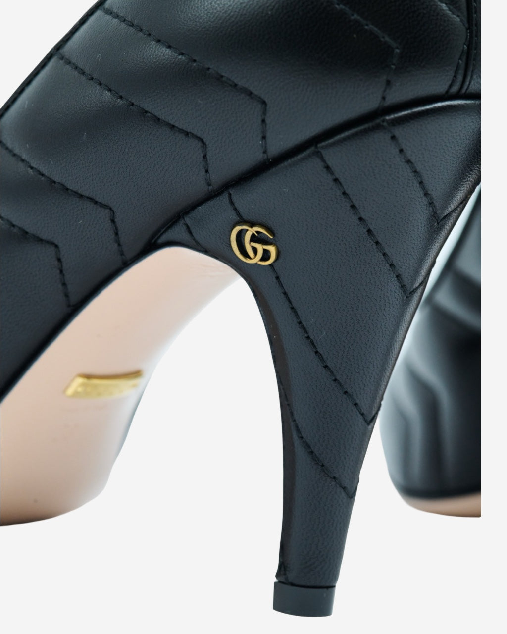 Tacones Gucci Marmont Negros 38