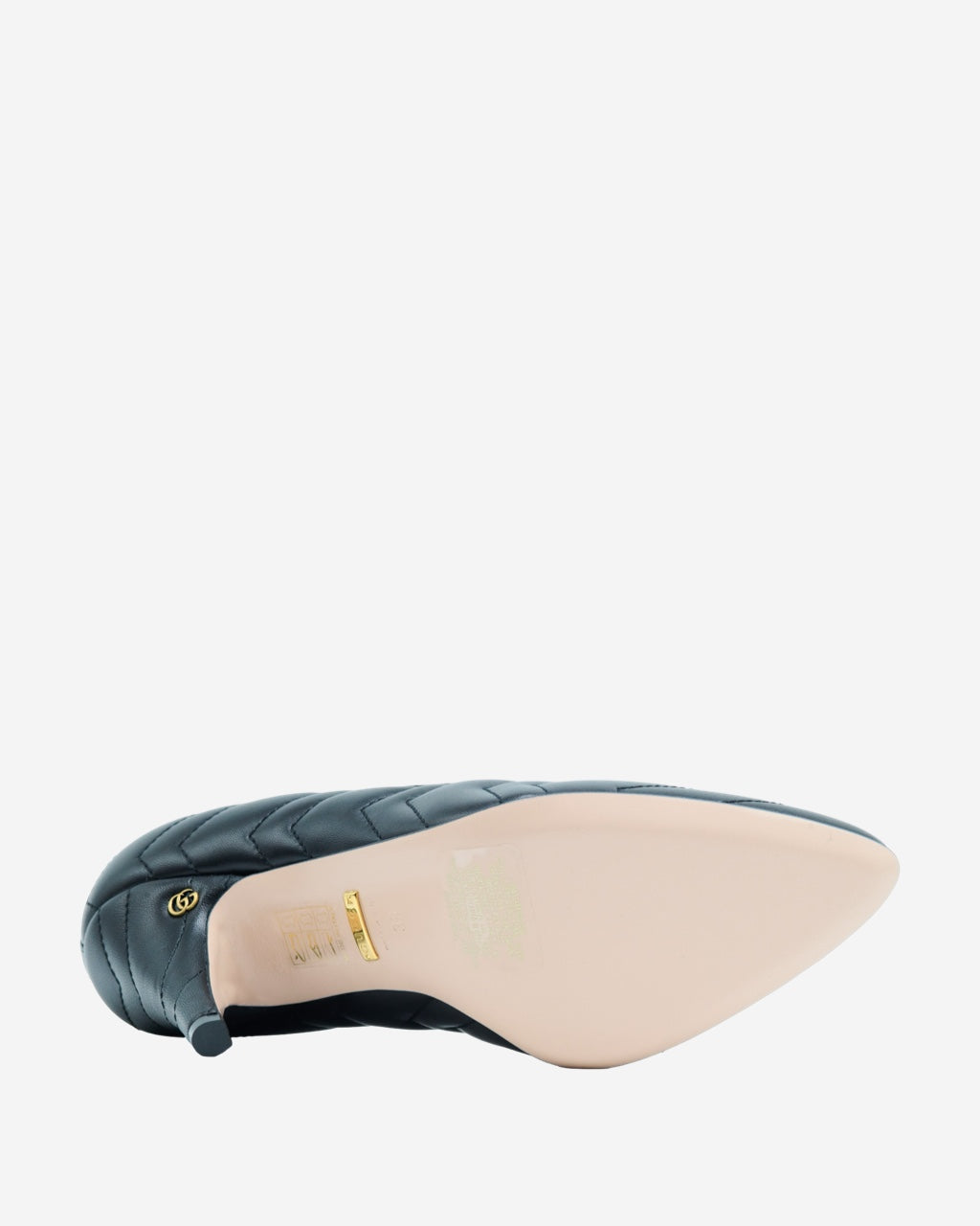 Tacones Gucci Marmont Negros 38