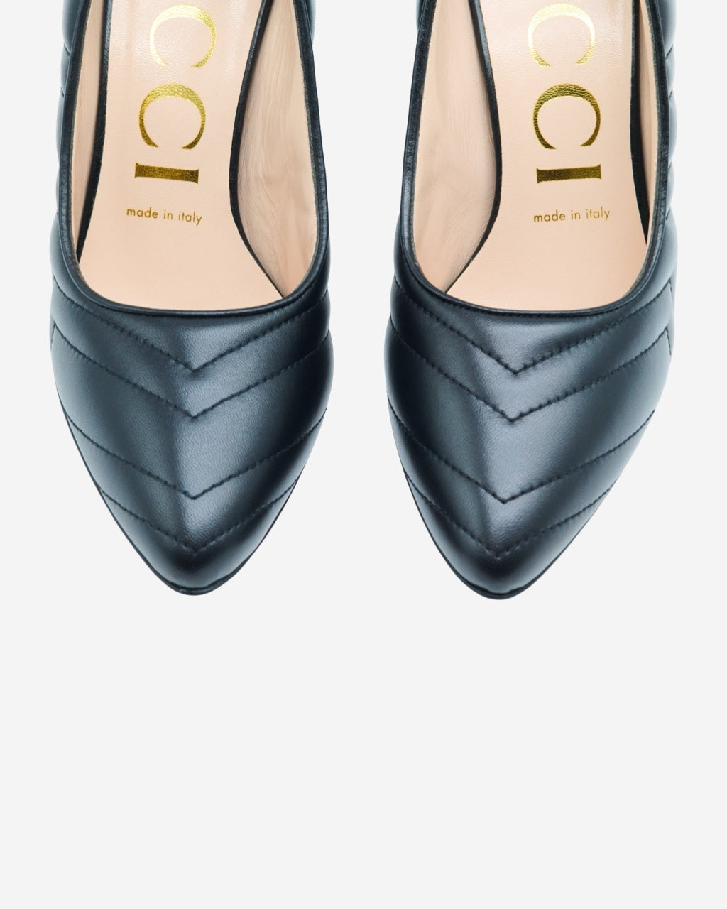 Tacones Gucci Marmont Negros 38