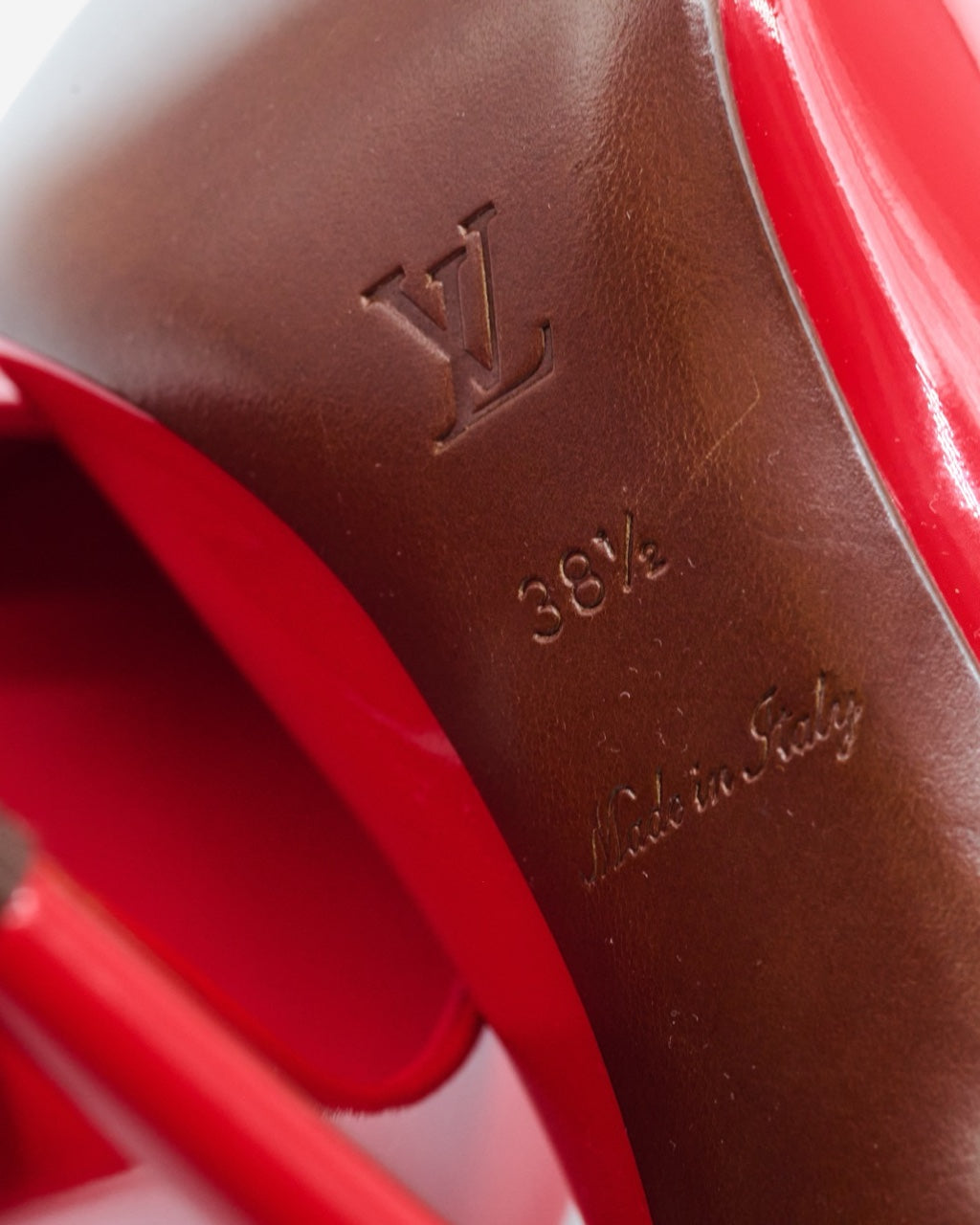Tacones Louis Vuitton Vernis 38.5