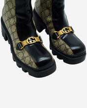 Gucci Interlocking Boots G 39