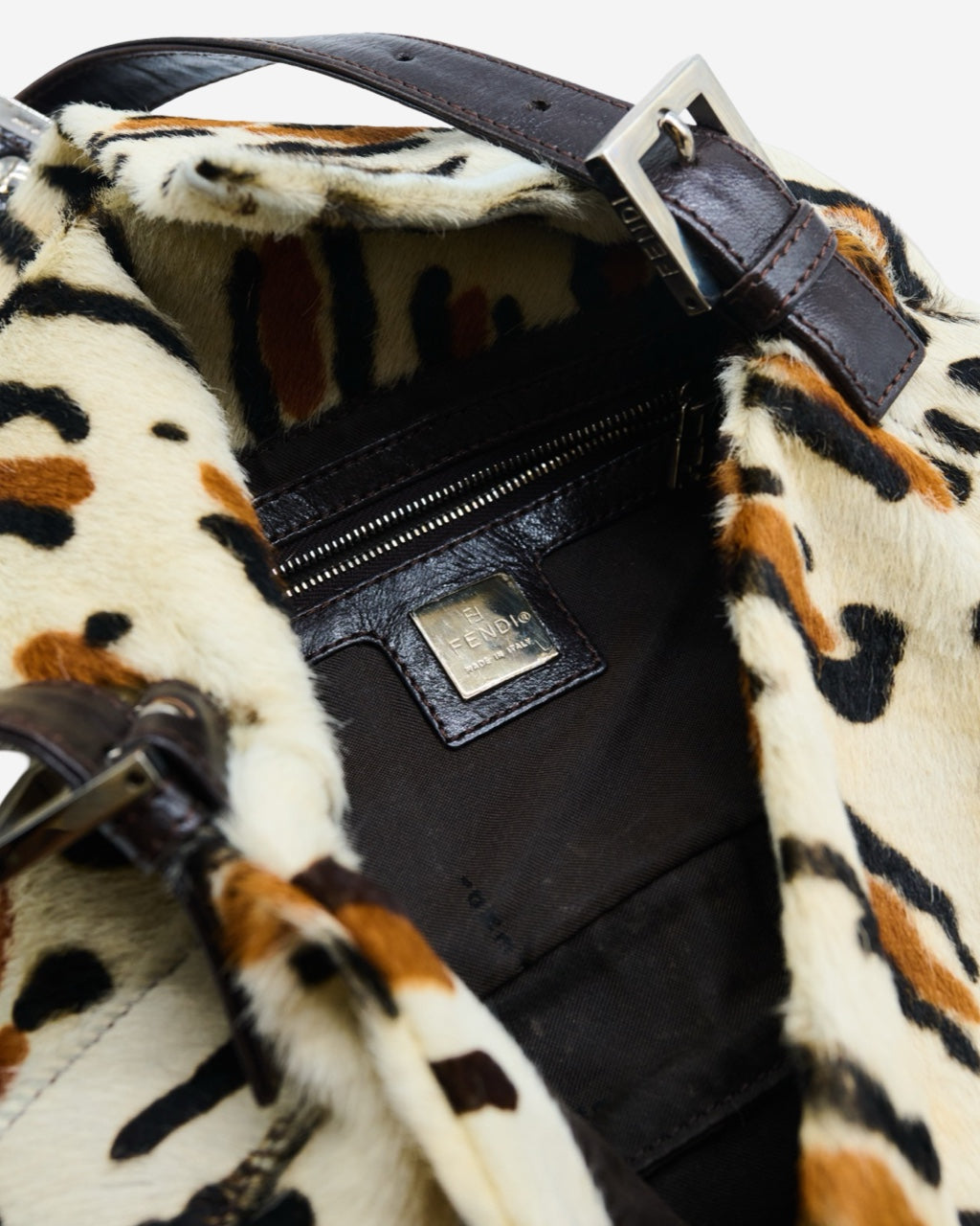 Fendi Baguette Fur Bag