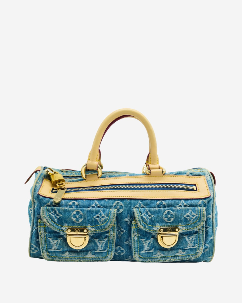 Louis Vuitton Neo Speed Denim Bag 2005