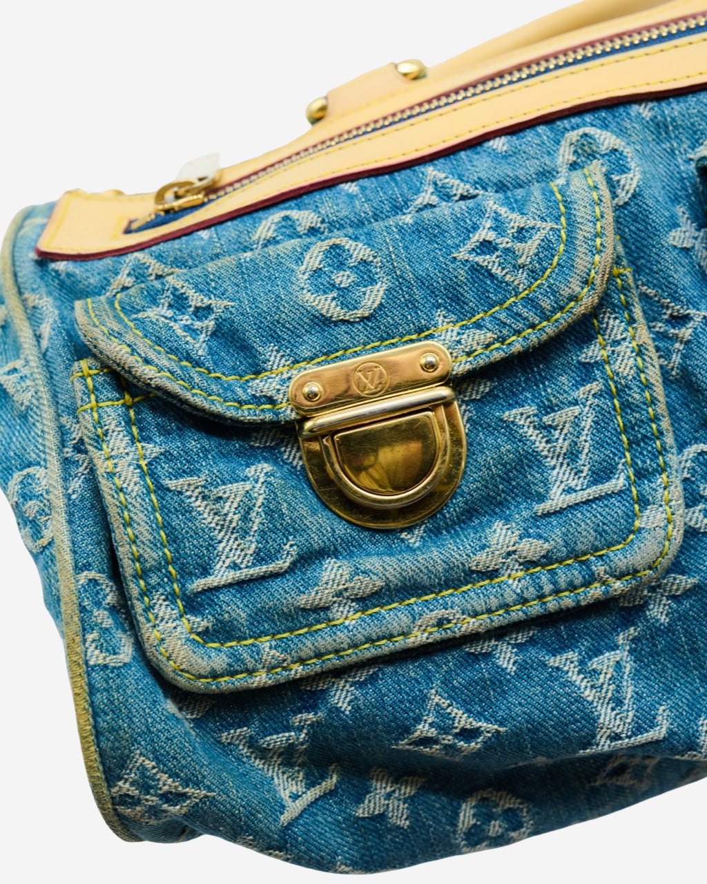 Louis Vuitton Neo Speed Denim Bag 2005