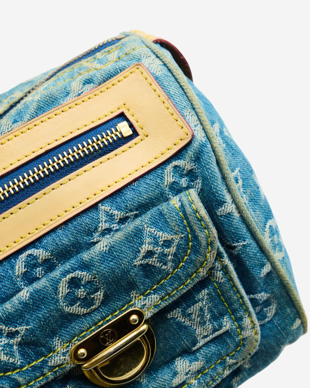 Louis Vuitton Neo Speed Denim Bag 2005