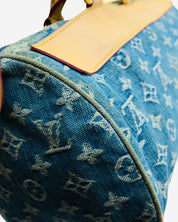 Louis Vuitton Neo Speed Denim Bag 2005