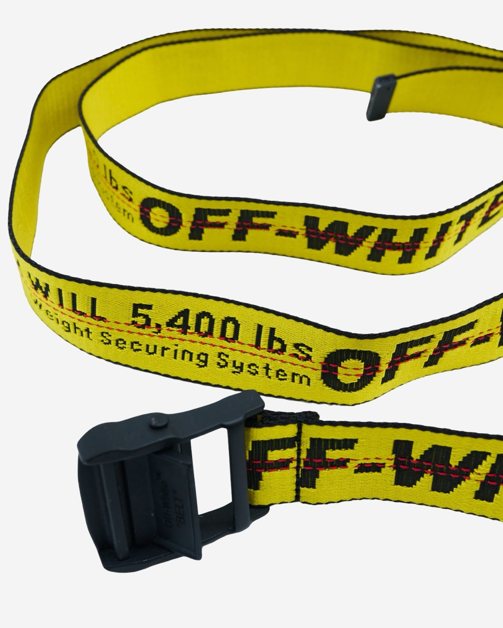 Cinturón Off White Industrial