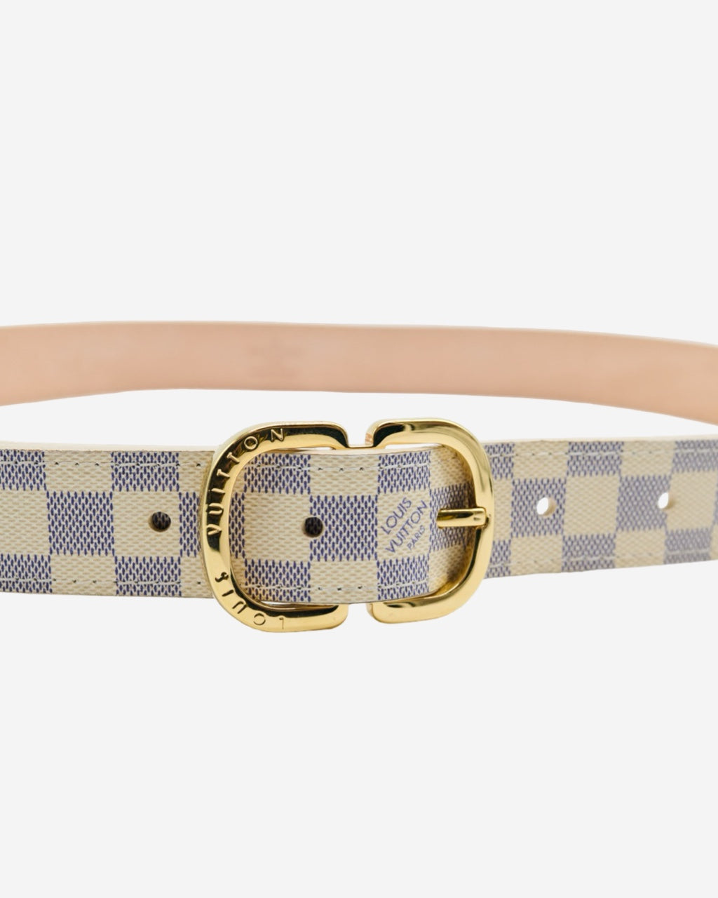 Louis Vuitton Damier Azur Belt