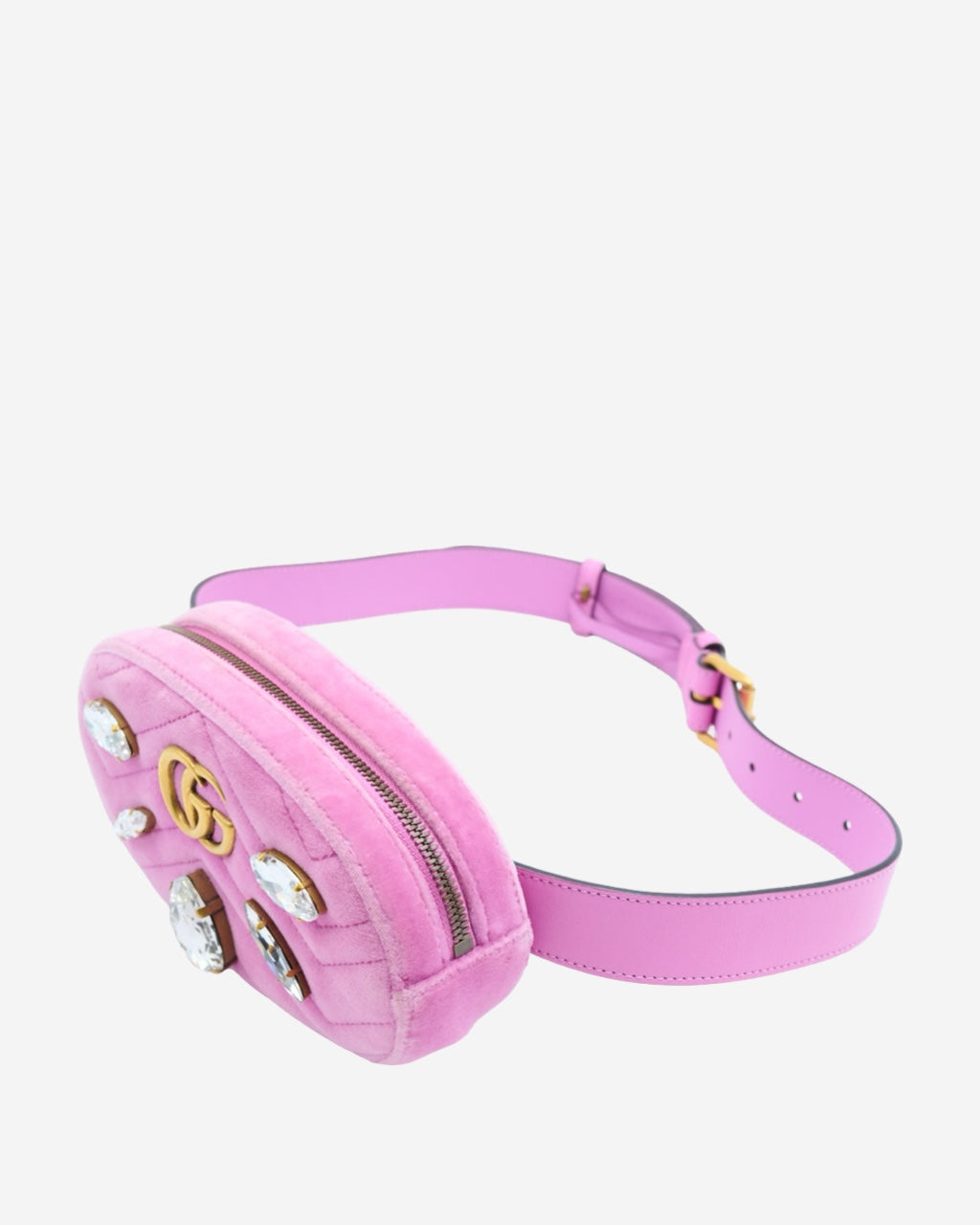 Cangurera Gucci Marmont Rhinestones