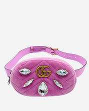 Cangurera Gucci Marmont Rhinestones