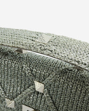 Valentino Roman Stud Knit Bag