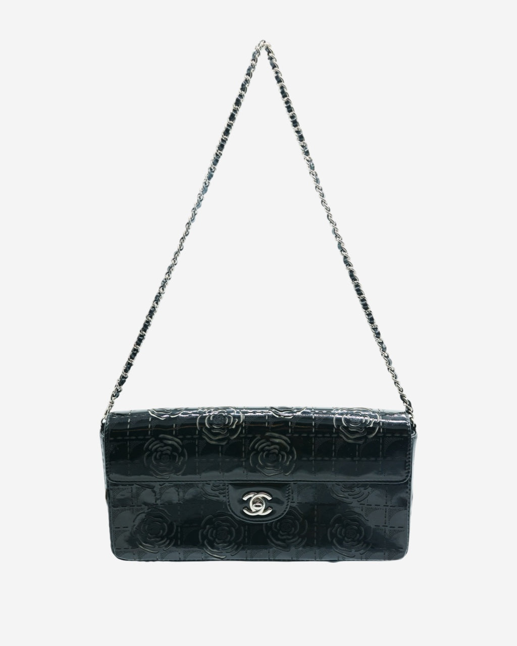 Chanel East West Camellia Limited Edition Bag 2002-2003